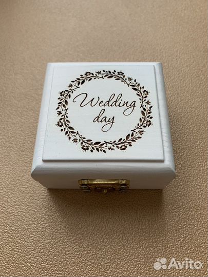 Шкатулка для свадебных колец