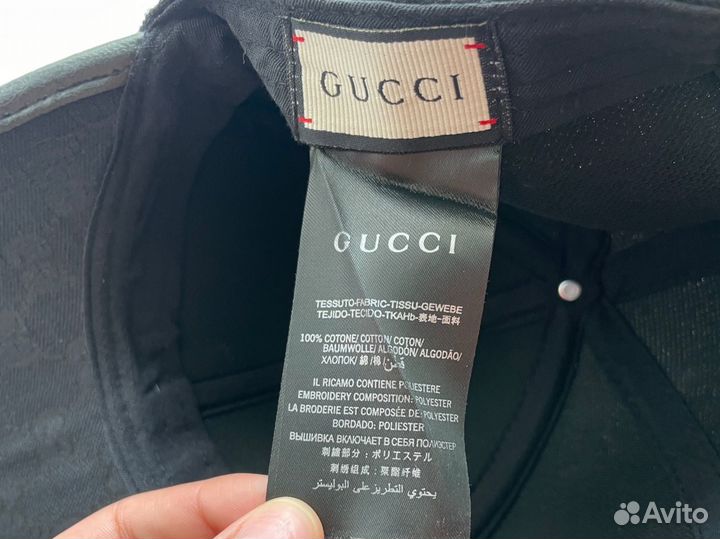 Кепка бейсболка gucci