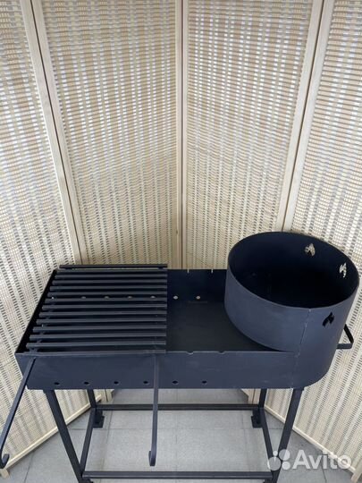 Мангал c подказанником 8-10 литров