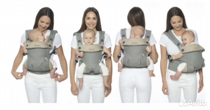 Эрго-рюкзак ergobaby 360 cool AIR mesh - ICY mint