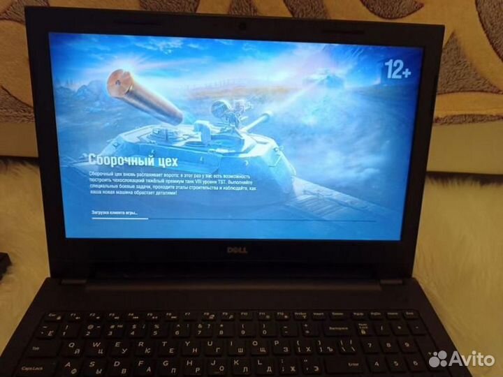 Игровой Ноутбук Dell Core i3 8гб Видеокарта 2гб