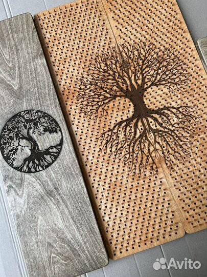 Доска садху для спины с медными гвоздями