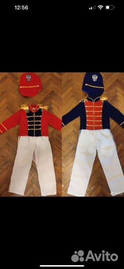 Костюм олованного солдатика/гусара