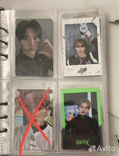 Карты stray kids минхо k-pop