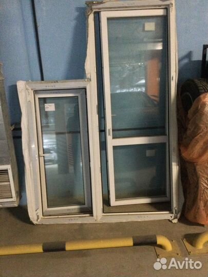 Балконный блок с дверью