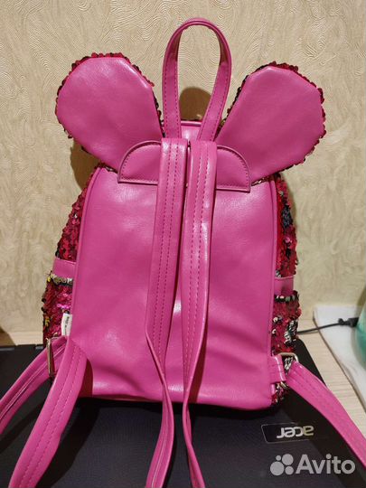 Детский рюкзак с пайетками