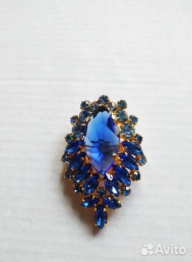 Брошь старая Чехия