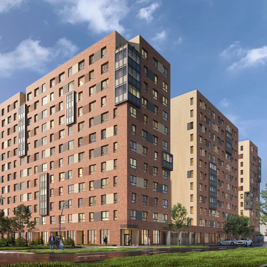 2-к. квартира, 48,7 м², 2/12 эт.