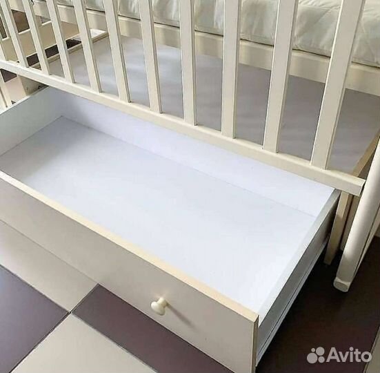 Продаю детскую кроватку с ортопедическим матрасом