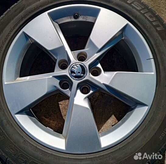 Литые диски R17 5x112 VW, Skoda