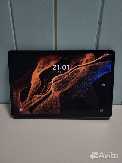 Samsung galaxy tab s8 plus + клавиатура + чехол