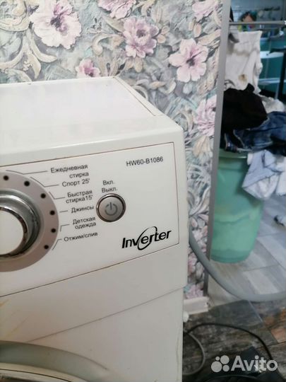 Стиральная машина haier hw60 b1086