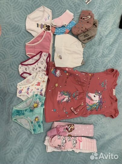 Детские вещи пакетом для девочек 92-104