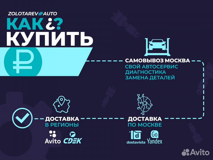 Задний пневмобаллон Mercedes S W221, CL C216