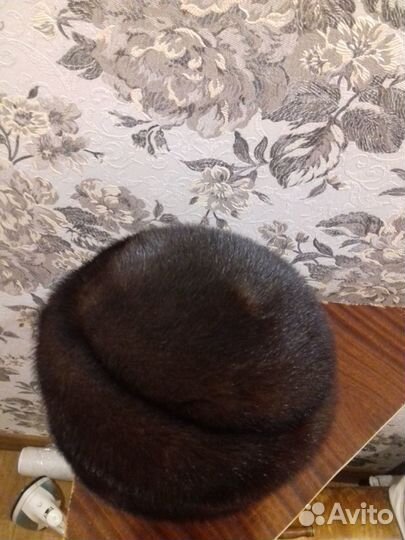 Шапка норковая женская