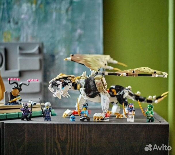 Конструктор ninjago Эгалт - повелитель дракона