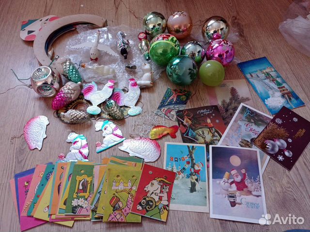 Елочные игрушки СССР