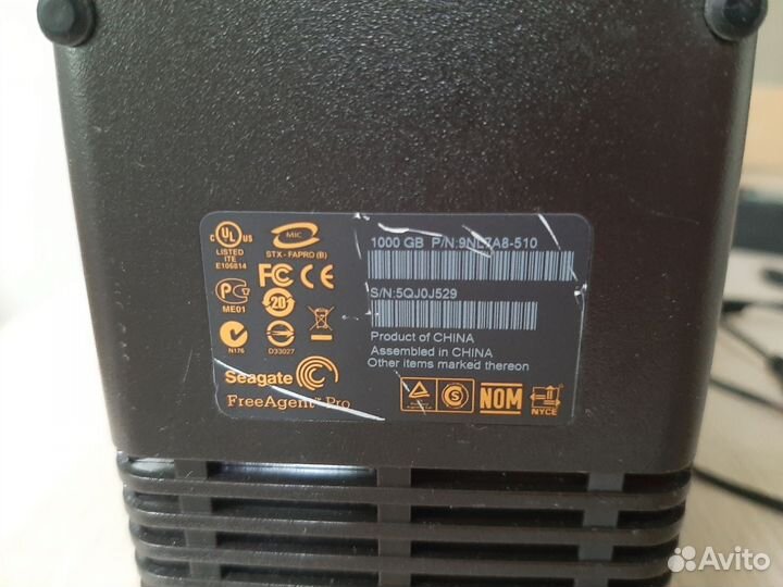 Внешний HDD 1Tb seagate 3,5
