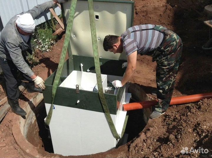 Автономная канализация. Монтаж септика под ключ