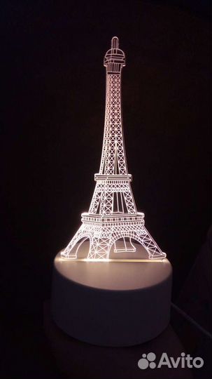 Новый светильник Эйфелева башня