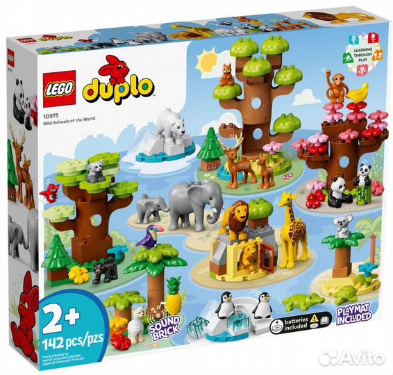 Lego duplo Town 10975 - Дикие животные мира