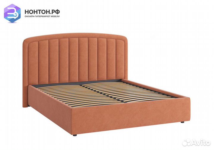 Кровать Сиена 2 1.6 м персик