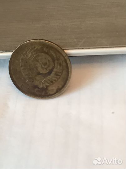 Монета 5 копеек 1989г