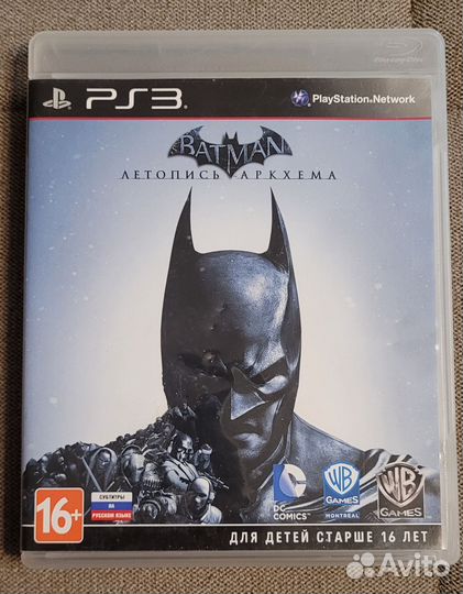 Batman Летопись Аркхема ps3