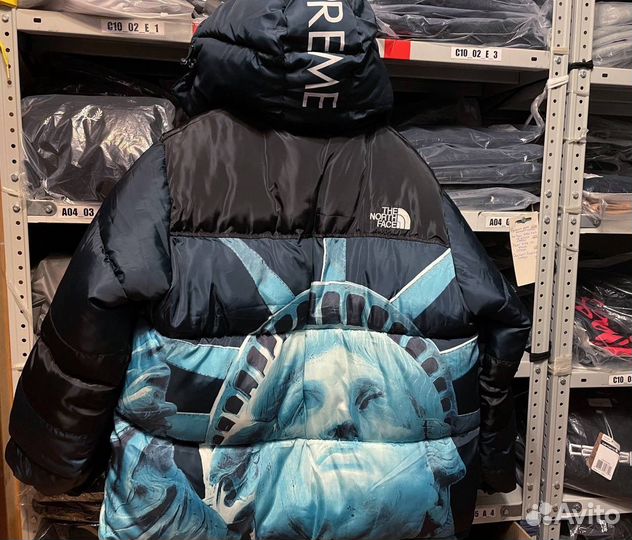 Пуховик The North Face X Supreme