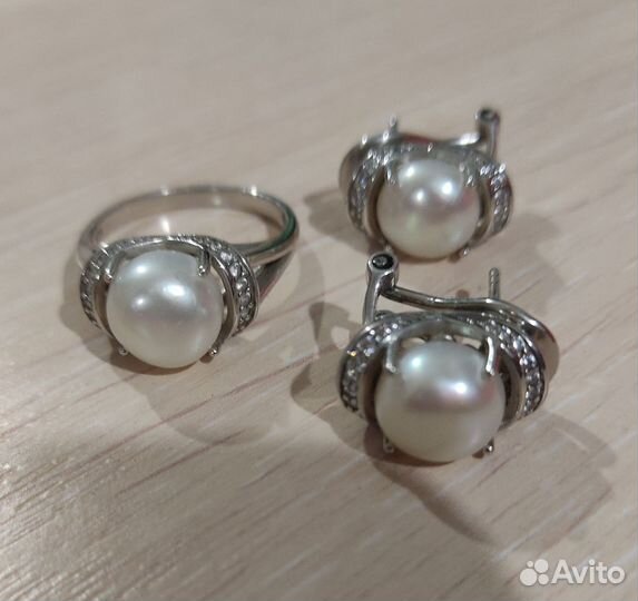 Серебряный комплект