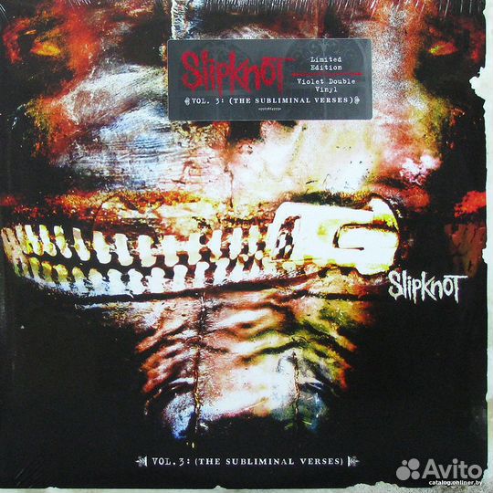 Slipknot The Subliminal Verses (Violet) (2Винил)