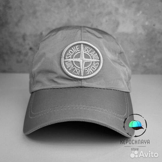 Кепка Stone island премиум нейлон 54-56см