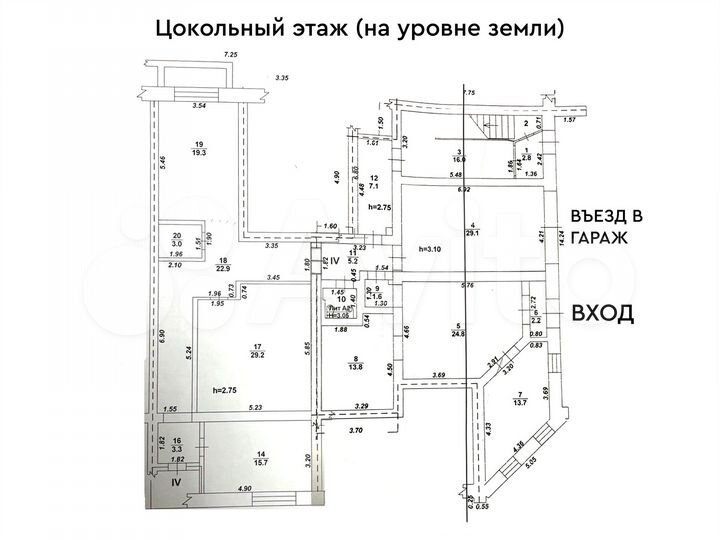 Помещение 305 м² в центре на красной линии