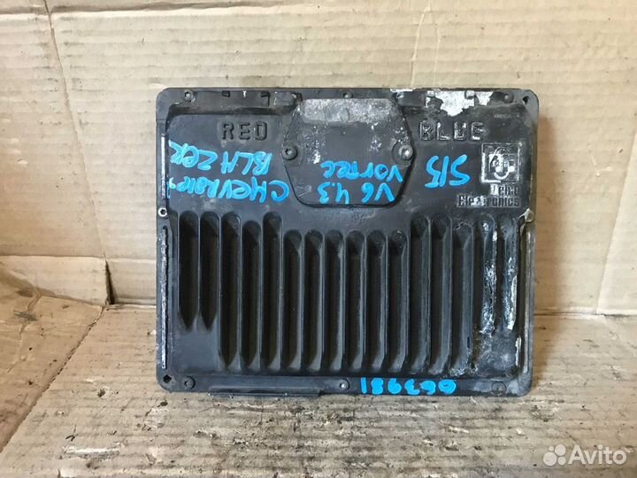 Эбу мозги блок упр двс Chevrolet Blazer 4.3 акп