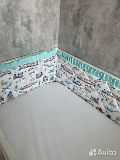Бортики в детскую кроватку
