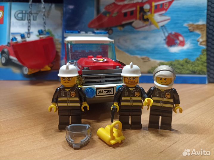 Lego City (Лего Сити) 7206 Пожарный вертолёт