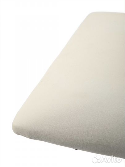 Стульчик для пианино регулируемый белый