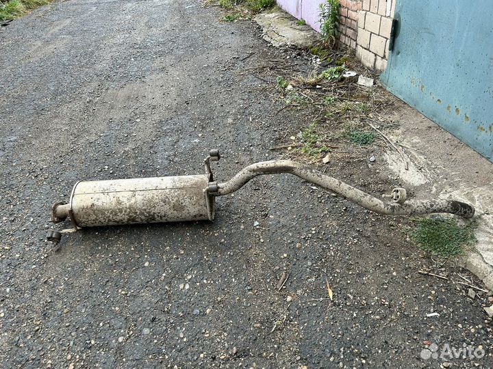 Глушитель mazda BT50