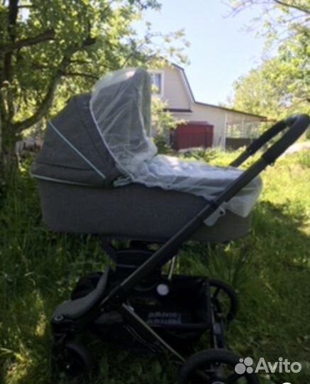 Премиум коляска 2 в 1 hartan vip с сумкой