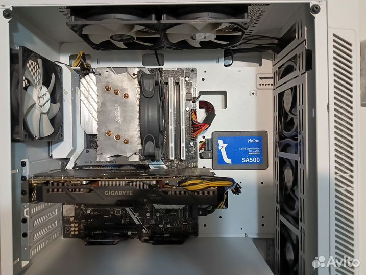 Игровой пк Ryzen 7 2700, 16GB DDR4, GTX 1060 6GB