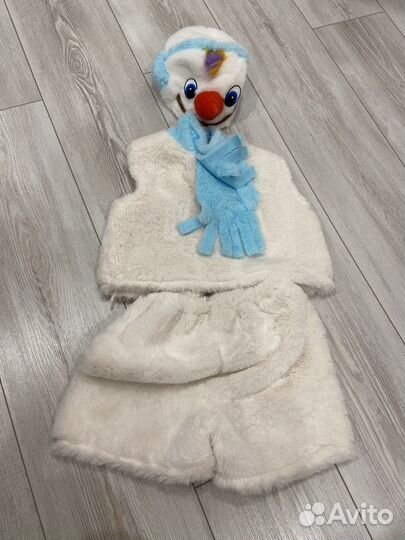 Костюм снеговика для мальчика 104