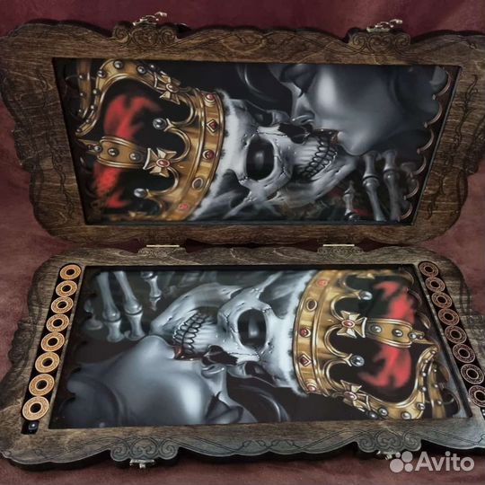 Нарды со стеклом