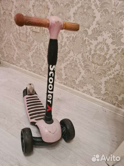 Самокат детский трехколесный