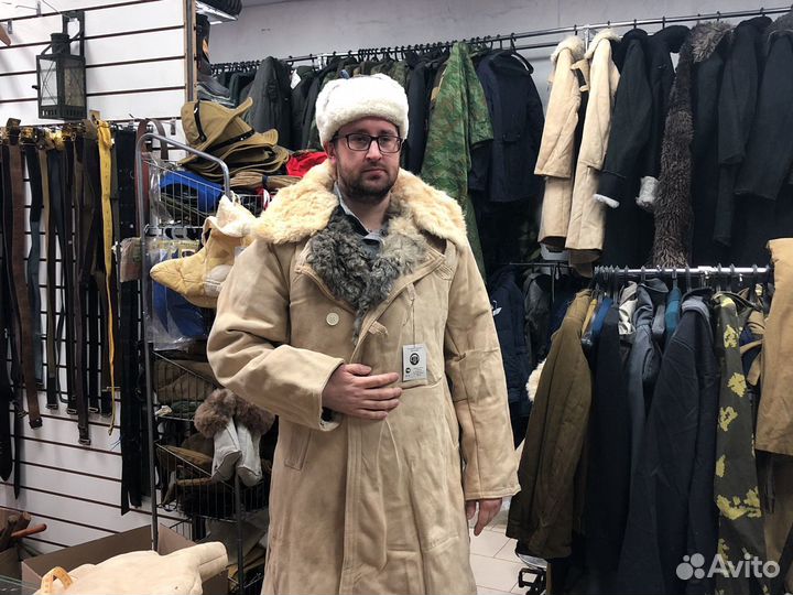 Тулуп для полевого выхода бекаша СССР