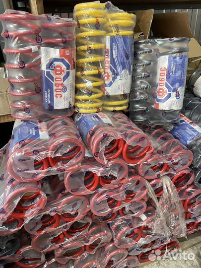 Пружины передней подвески УАЗ +30 +50 Усиленные