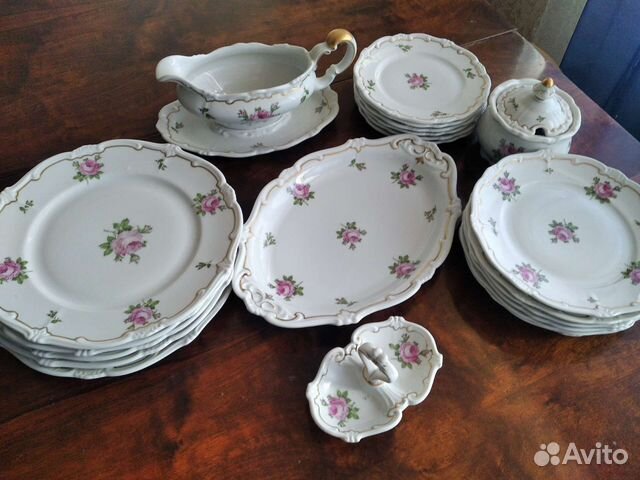 Сервиз столовый Веймар Катарина роза