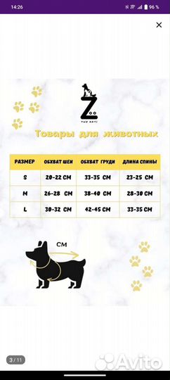 Дождевик для собаки мелкой породы