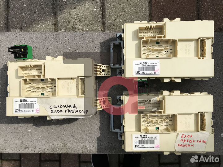 Блок предохранителей и проводка дверей Солярис