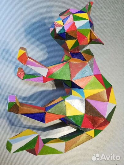 Полигональная Кошка