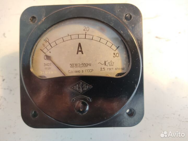 Амперметры, измерители сопротивления